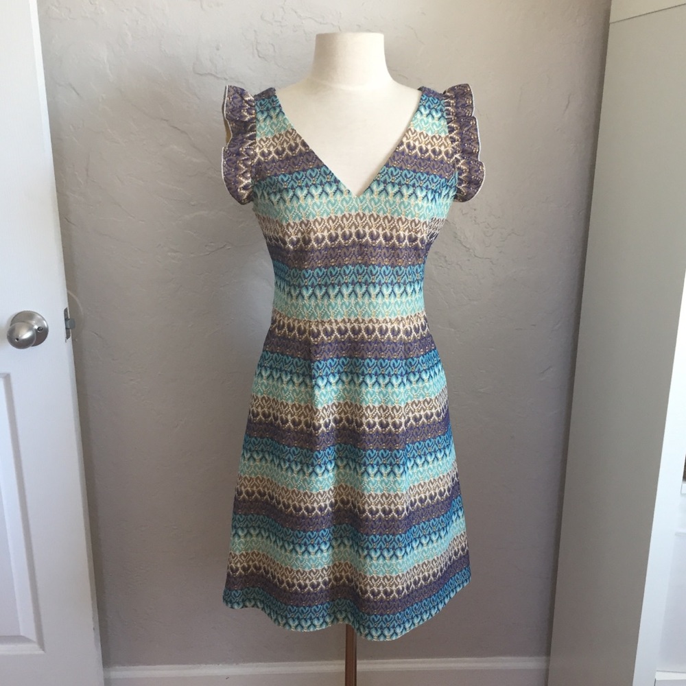 LIKE NEW!  Tabitha Teahouse dress by Anthropologie - Picture 11 of 12